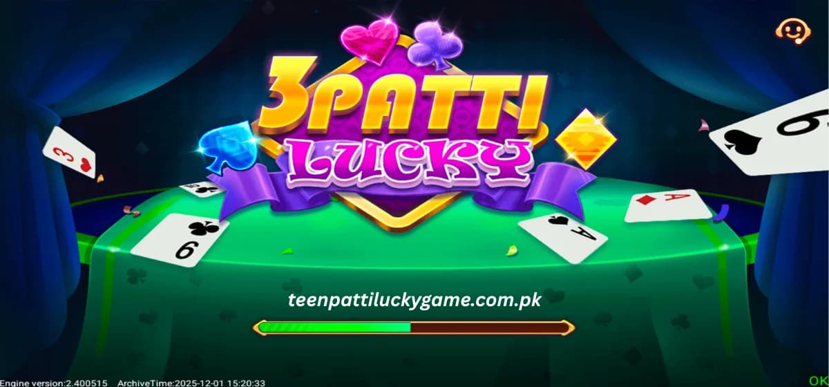 Teen Patti Lucky Pakistan APK promotional artwork